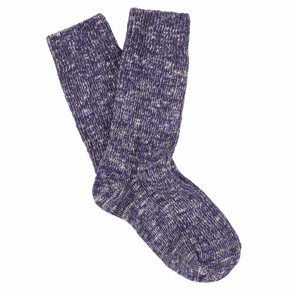 Women Melange Plain Socks – Escuyer